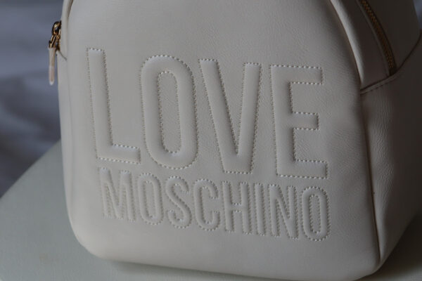 Backpack with Stitched Love Moschino Branding - Image 2