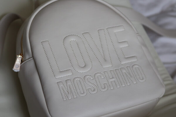 Backpack with Stitched Love Moschino Branding - Image 3