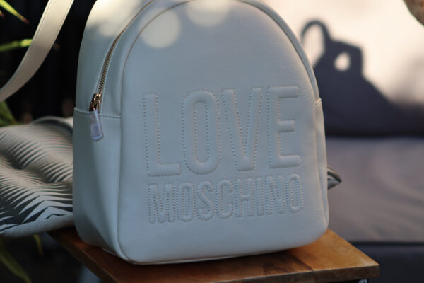 Backpack with Stitched Love Moschino Branding - Image 4