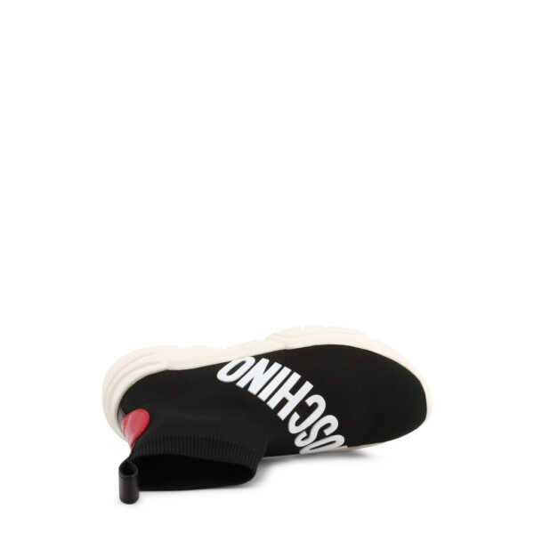 Love Moschino - Sale - Black Sock Trainers UK4 - Image 6