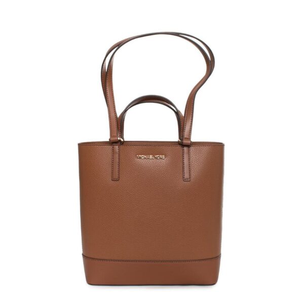 Michael Kors Leather Shopping Tote with Logo and 4 Handles