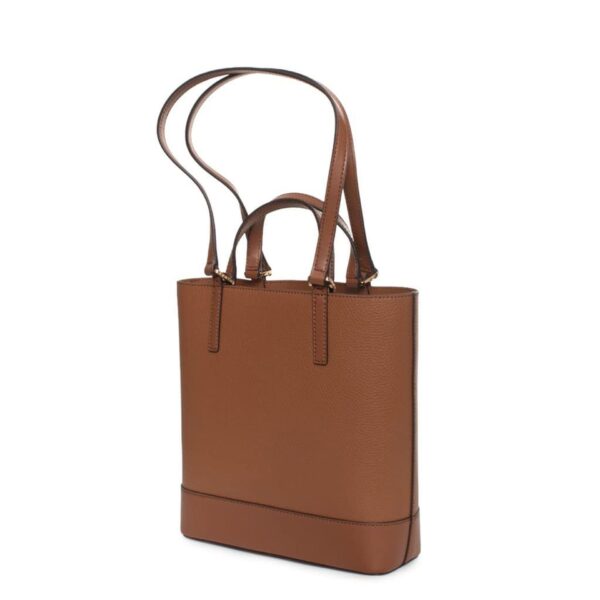 Michael Kors Leather Shopping Tote with Logo and 4 Handles - Image 2
