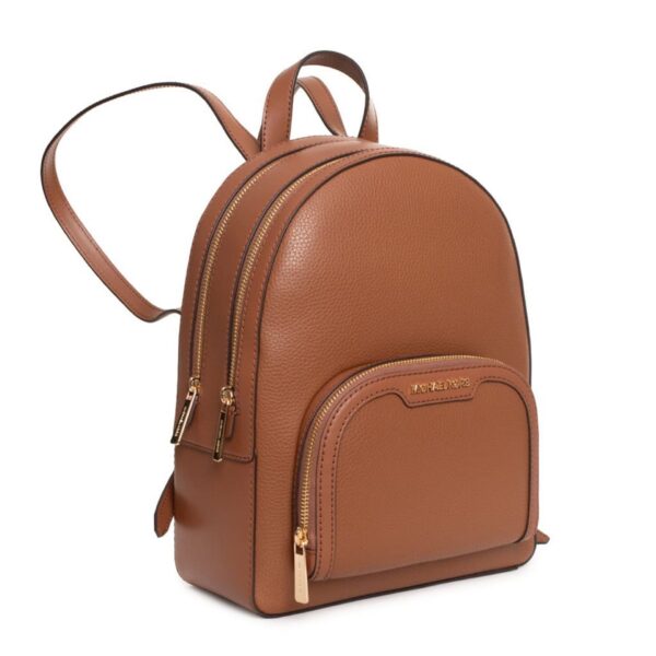 Michael Kors Brown Leather Backpack - Image 2