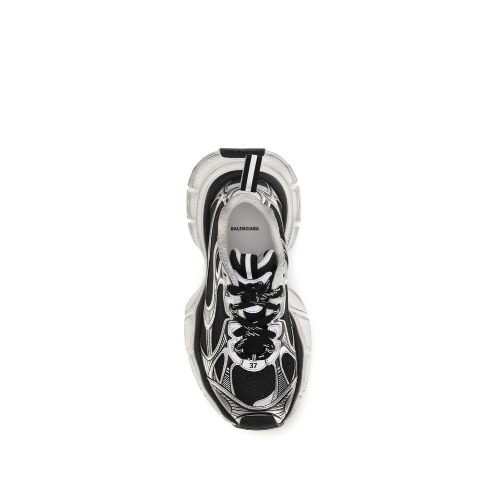 Balenciaga Multicolor Polyethylene Athletic Sneakers - Image 4