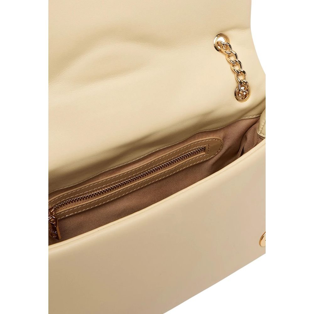 Love Moschino Beige Artificial Leather Handbag - Image 4