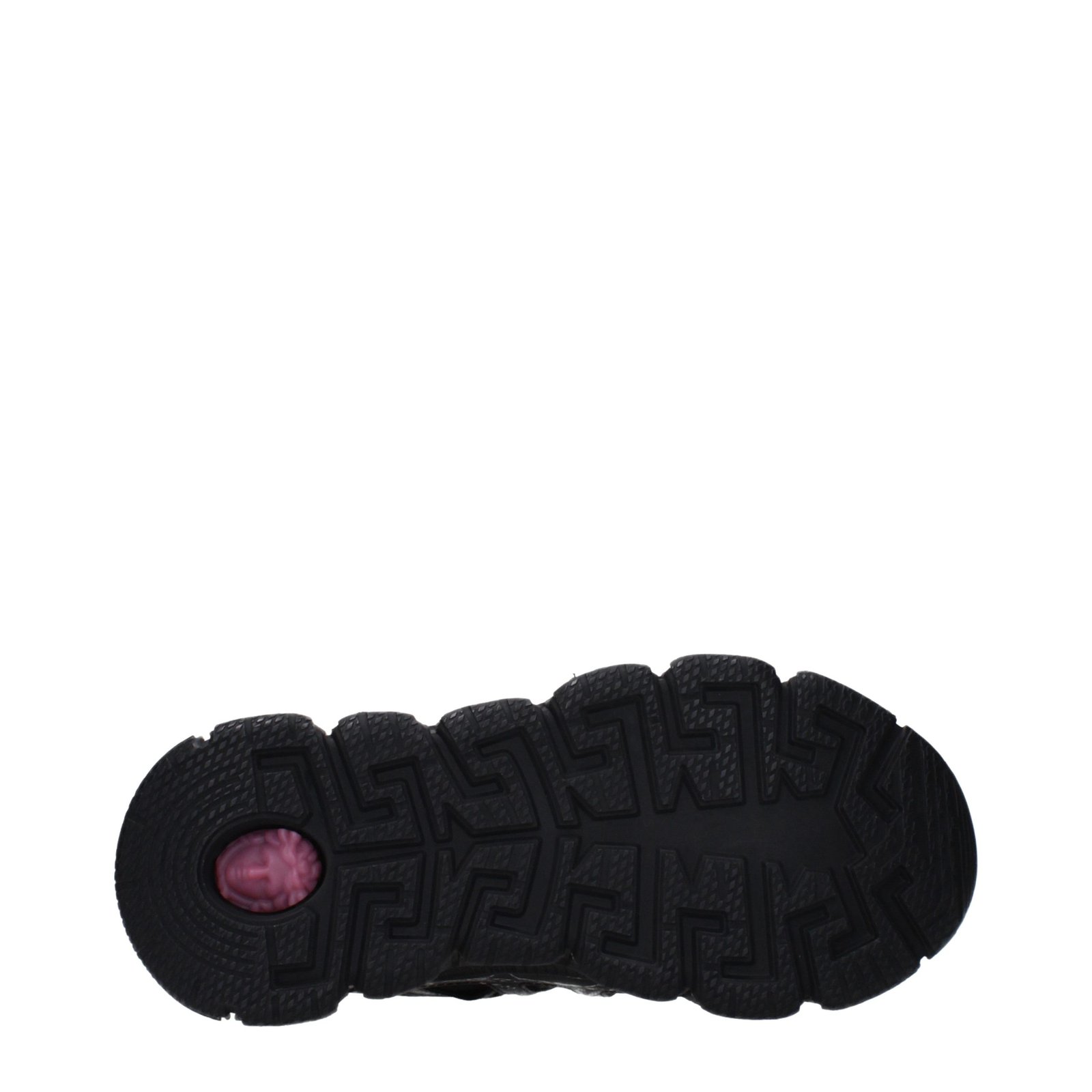 Versace Black Fabric Athletic Sneakers - Image 5