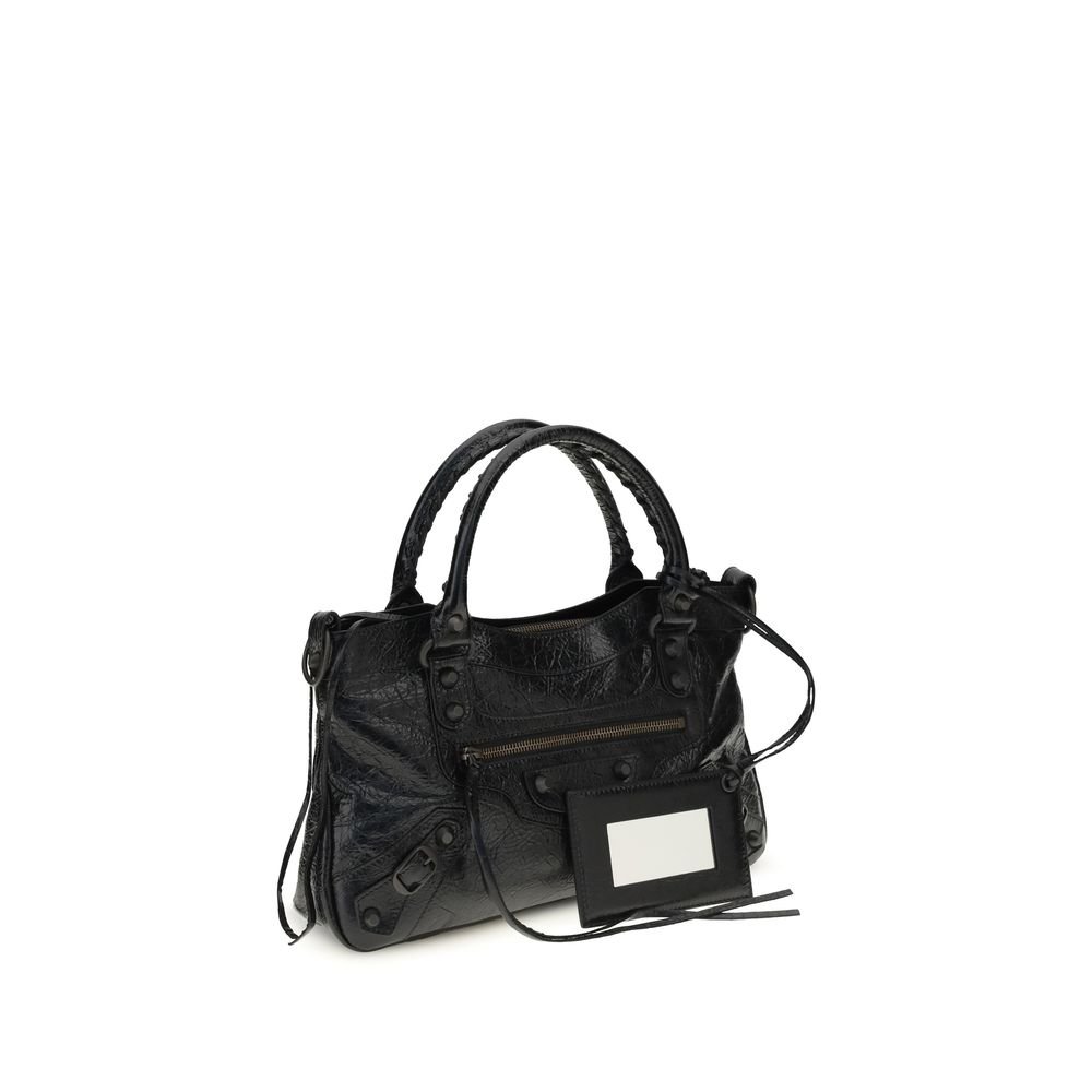 Balenciaga Black Lamb Ovis Aries Shoulder Bag - Image 2
