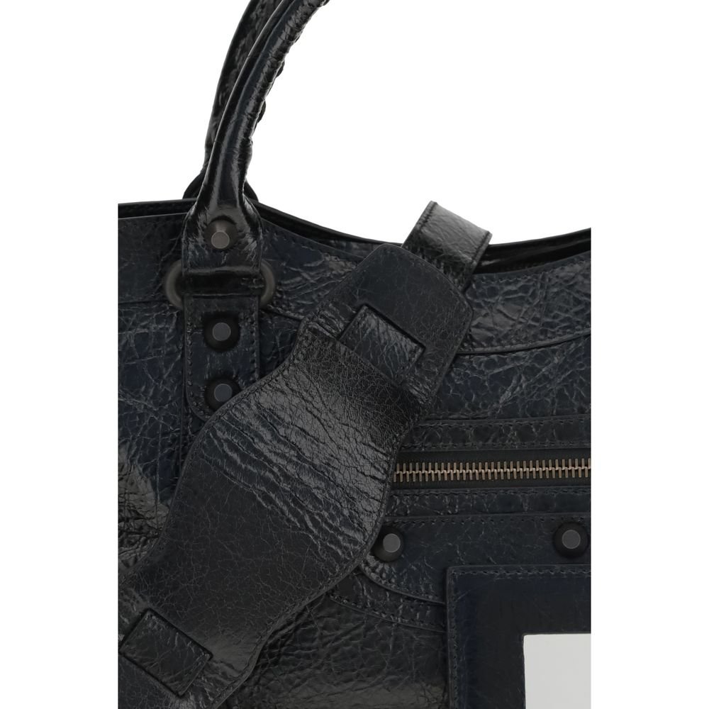 Balenciaga Black Lamb Ovis Aries Shoulder Bag - Image 4