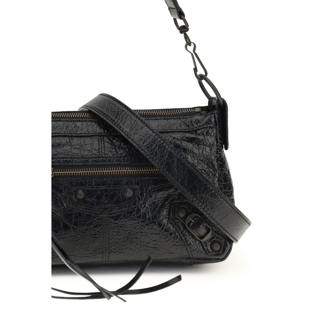 Balenciaga Black Lamb Ovis Aries Shoulder Bag - Image 4