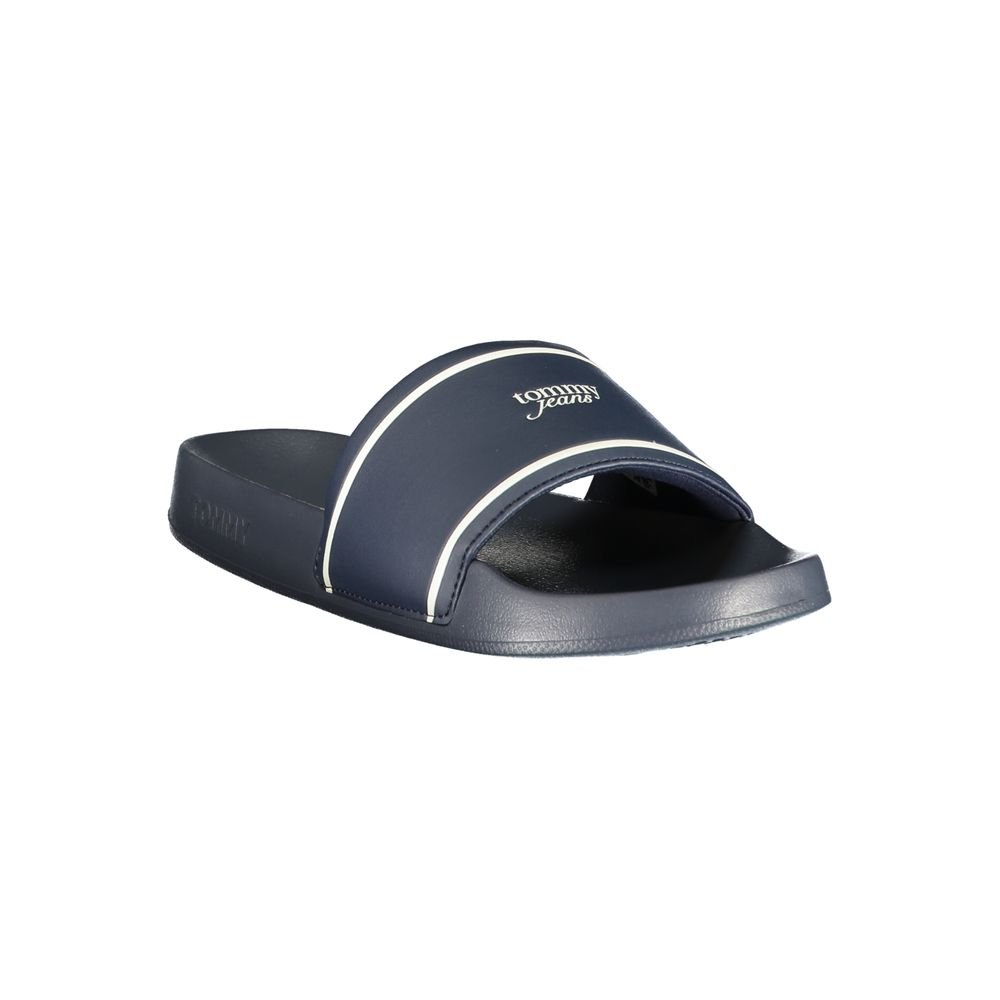 Tommy Hilfiger Blue Polyurethane Women's Slipper - Image 2