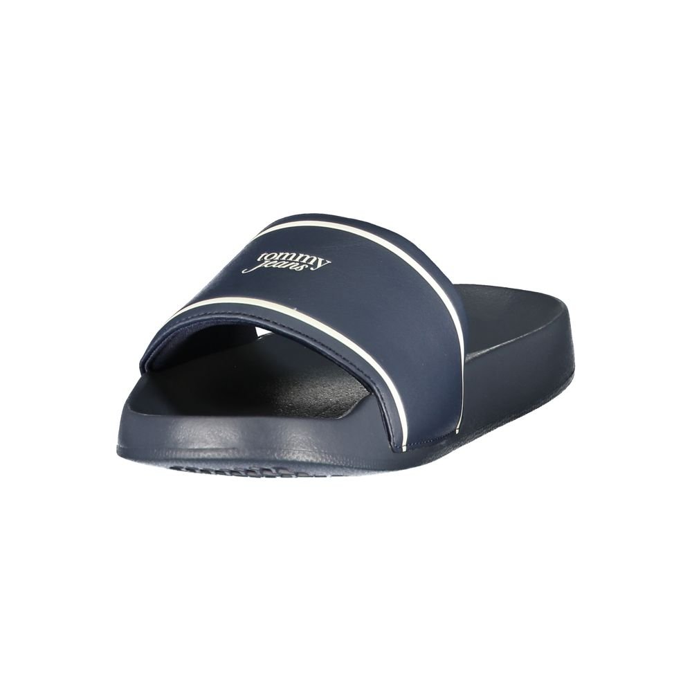 Tommy Hilfiger Blue Polyurethane Women's Slipper - Image 3
