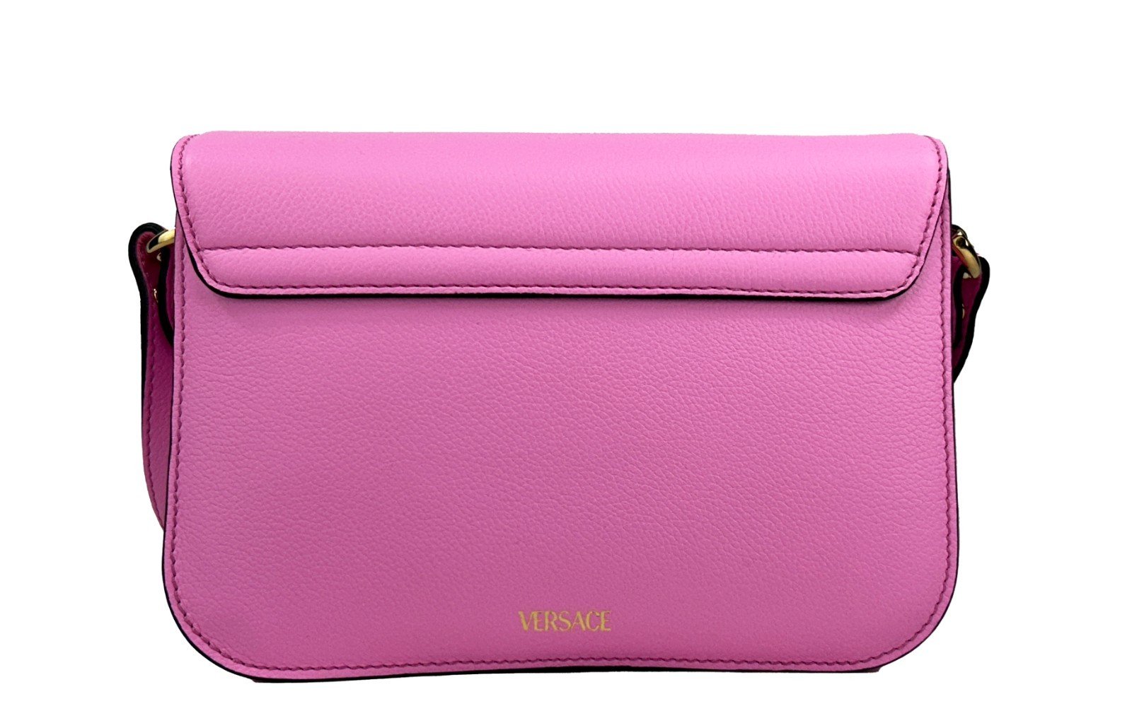 Versace La Medusa Pink Leather Shoulder Crossbody Bag Purse - Image 2