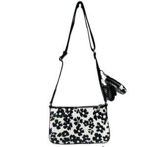Michael Kors Floral Crossbody Tech Attachment Bag Purse
