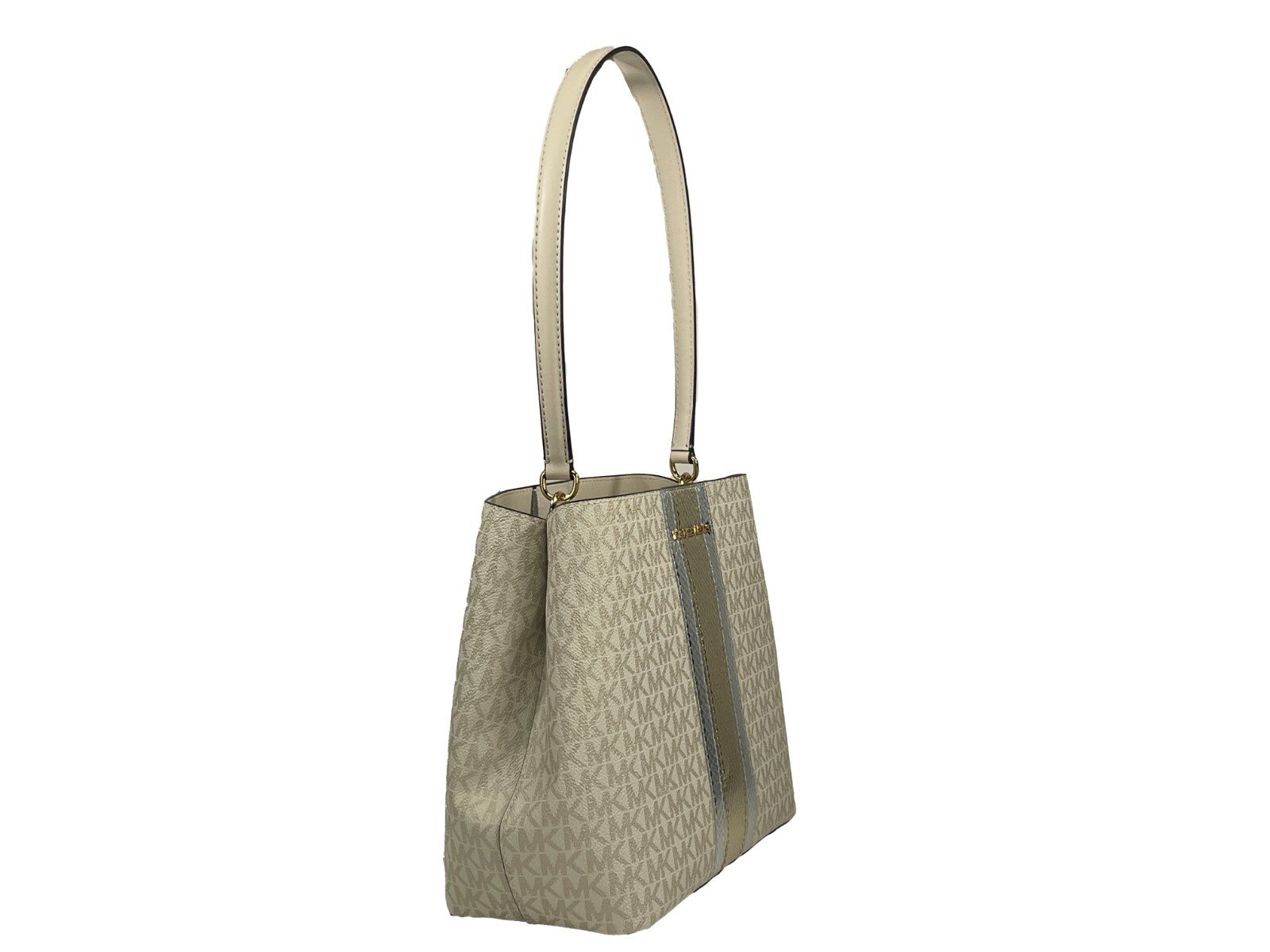 Michael Kors Medium Pratt Bucket Shoulder Bag Purse - Image 2