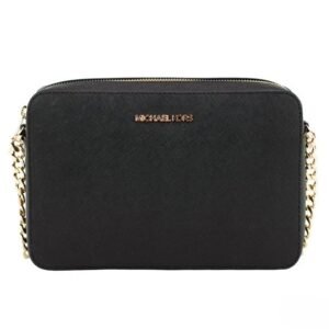 Michael Kors East West Crossbody Bag (Black/Gold)