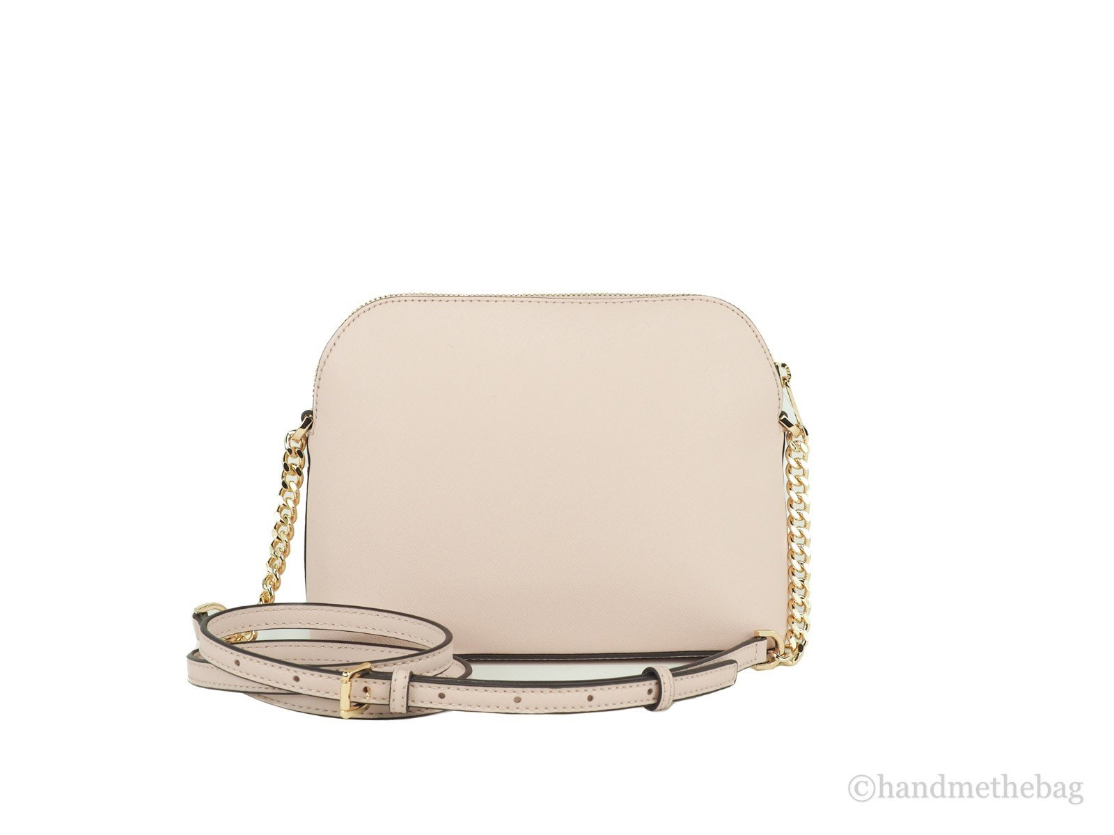 Michael Kors Women'S Jet Set Travel Dome Leather Crossbody Bag - Image 2