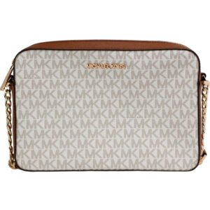 Michael Kors East West Crossbody Bag (Vanilla Signature)