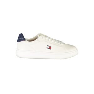 Tommy Hilfiger Bianco Polyurethane Women's Sneaker