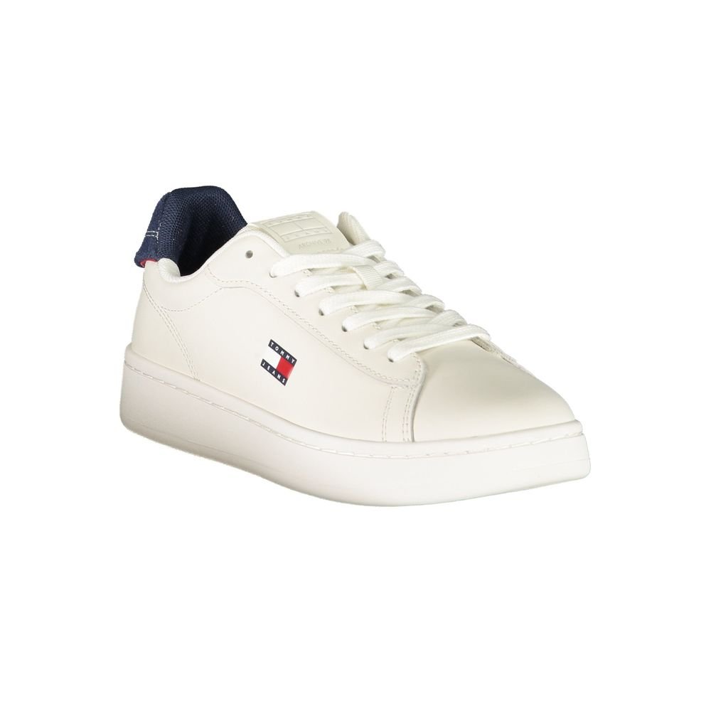 Tommy Hilfiger Bianco Polyurethane Women's Sneaker - Image 2