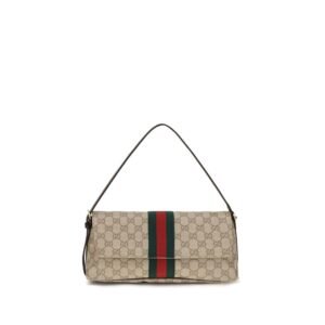 Gucci Beige Cotton Handbag