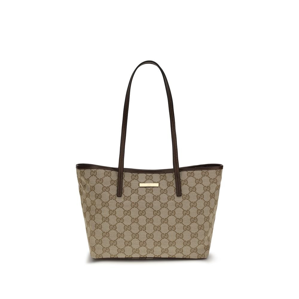 Gucci Beige Polyester Handbag