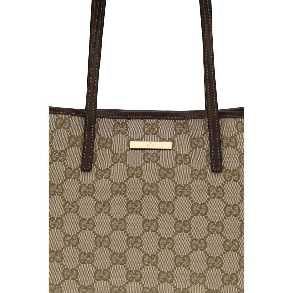 Gucci Beige Polyester Handbag - Image 4