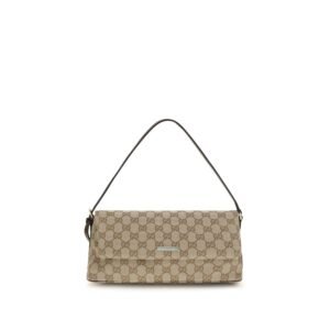 Gucci Brown Polyester Handbag