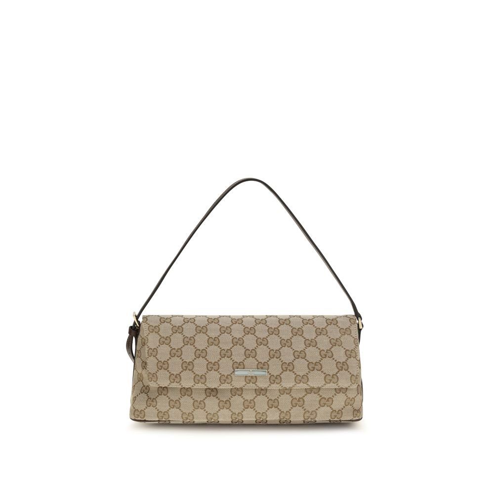Gucci Brown Polyester Handbag