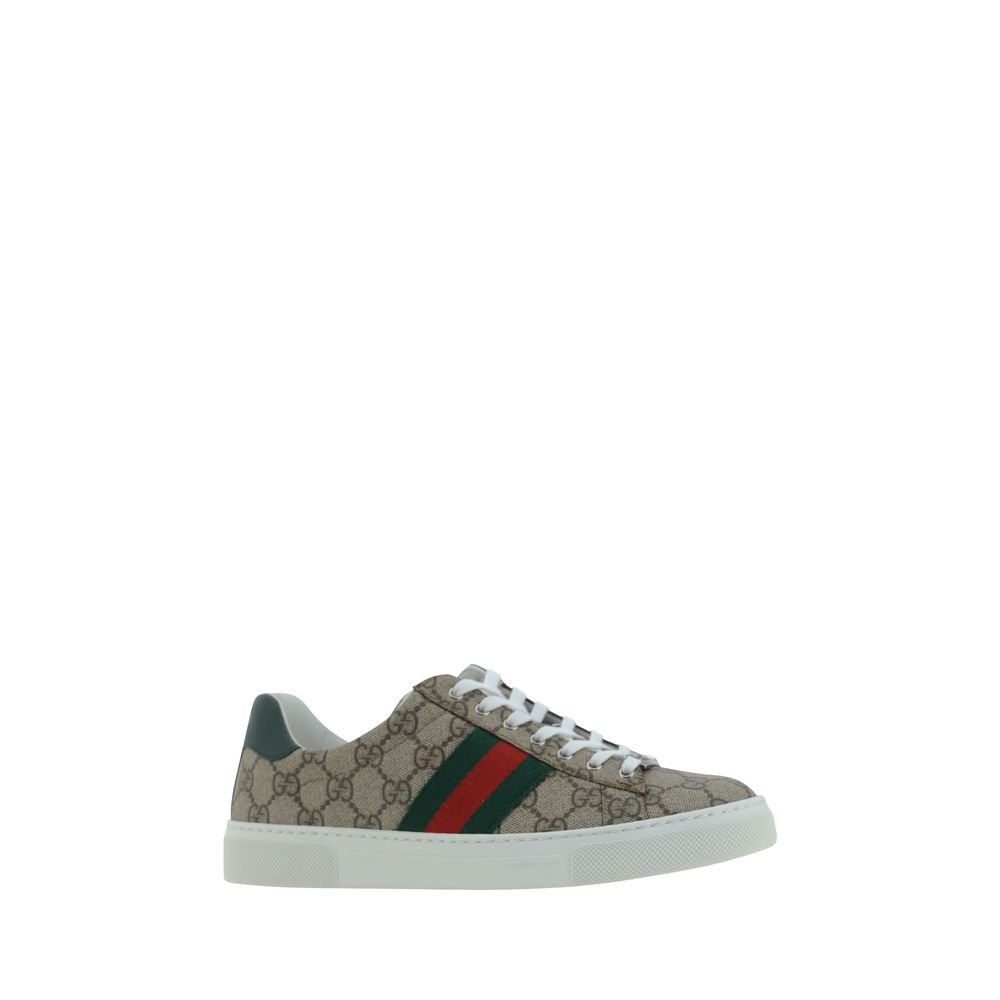Gucci Multicolor Fabric Platform Sneakers - Image 2