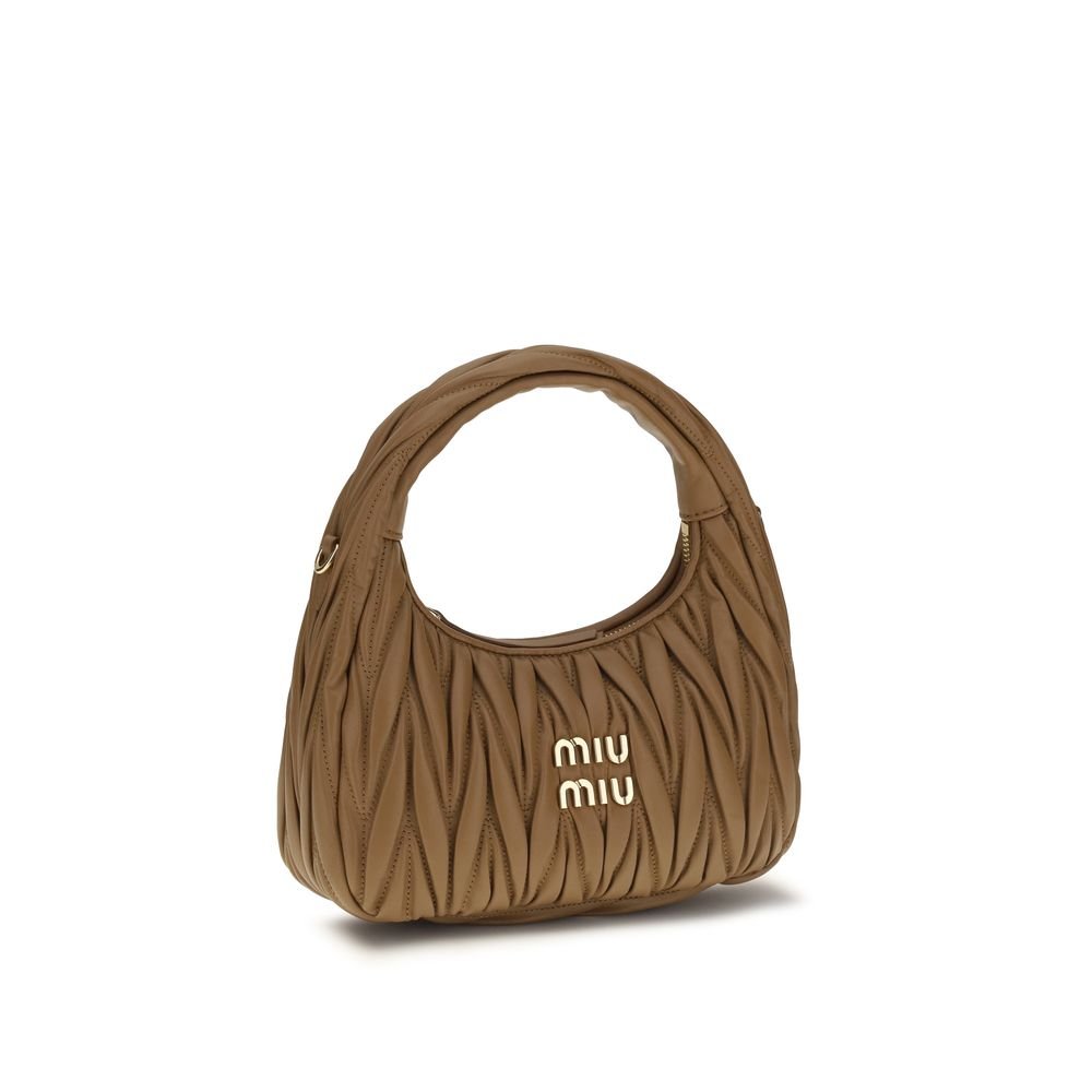 Miu Miu Beige Calf Leather Bos Taurus Handbag - Image 2