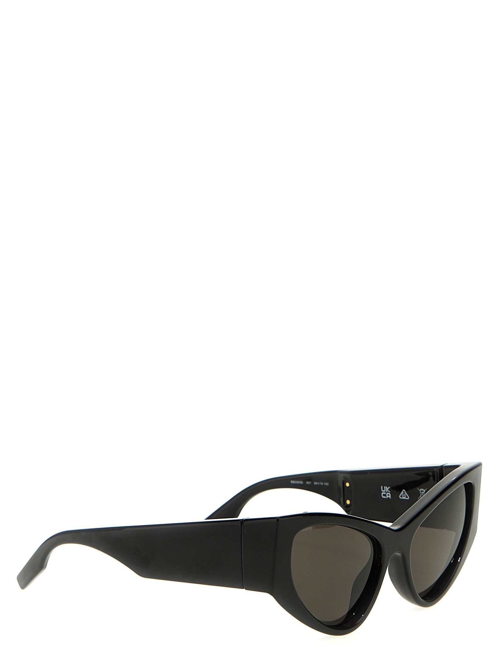 Balenciaga Black Polyamide Sunglasses - Image 2