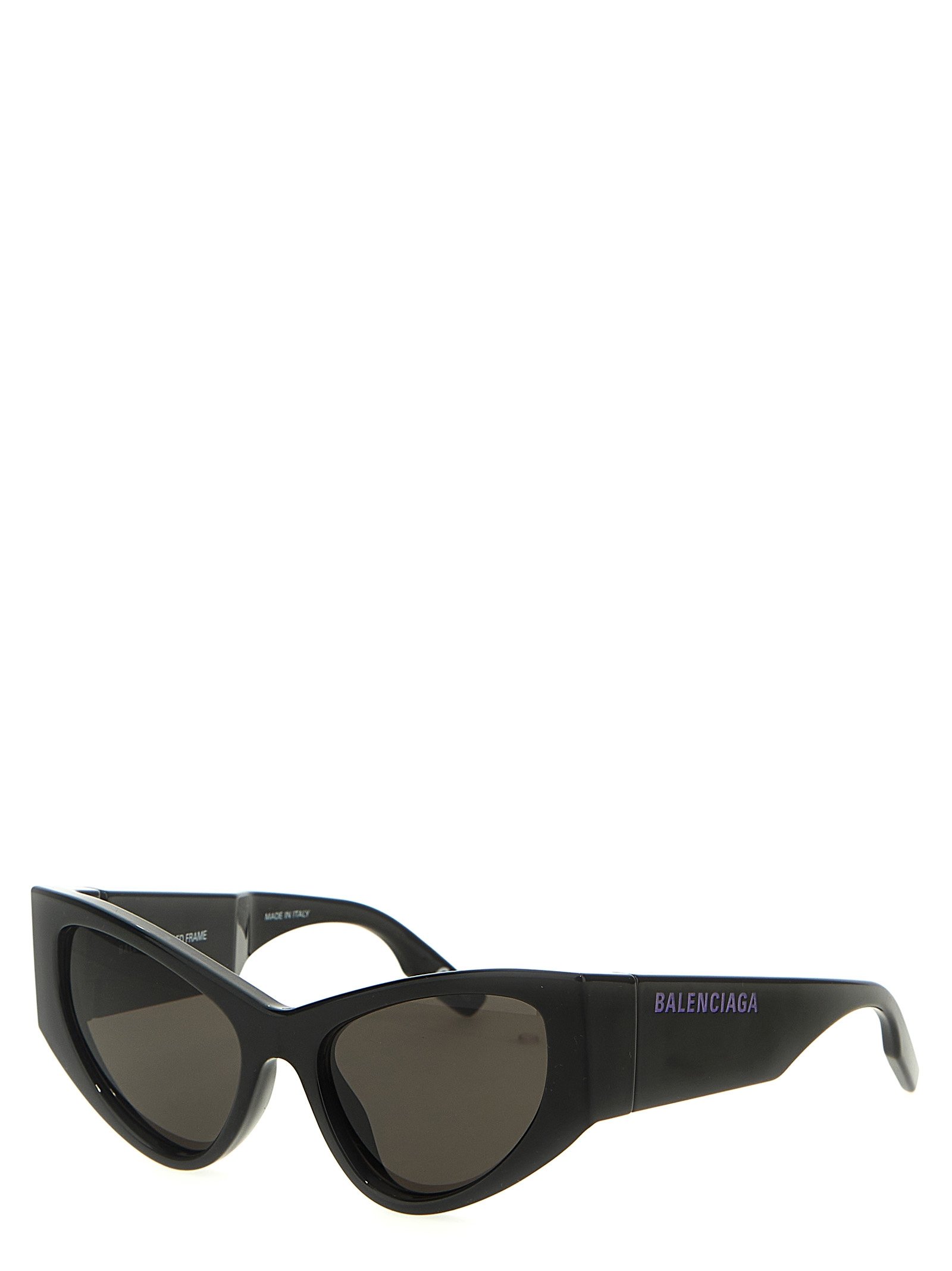 Balenciaga Black Polyamide Sunglasses - Image 3