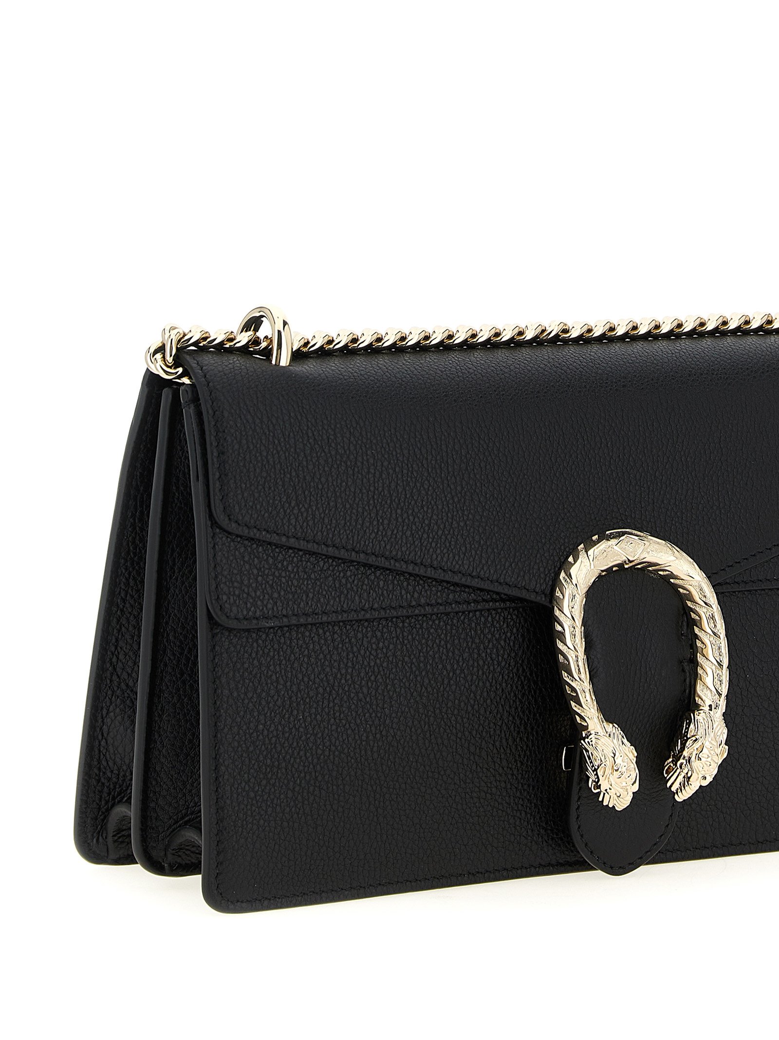 Gucci Black Calfskin Shoulder Bag - Image 3