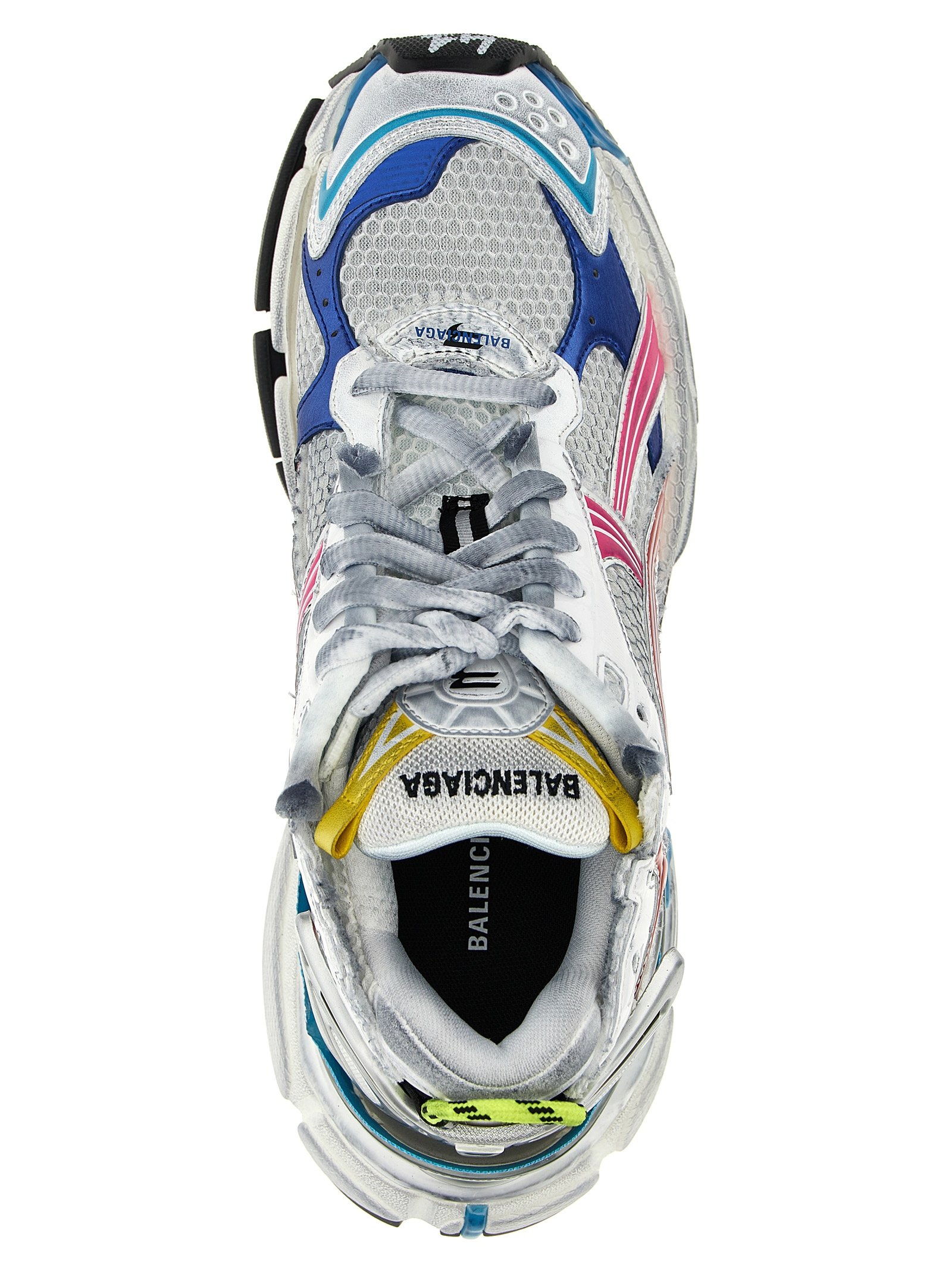 Balenciaga Multicolor Polyester Athletic Sneakers - Image 4