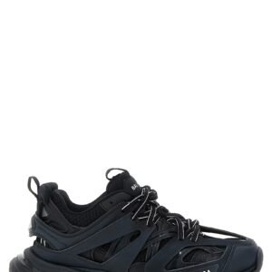 Balenciaga Black Polyethylene Athletic Sneakers