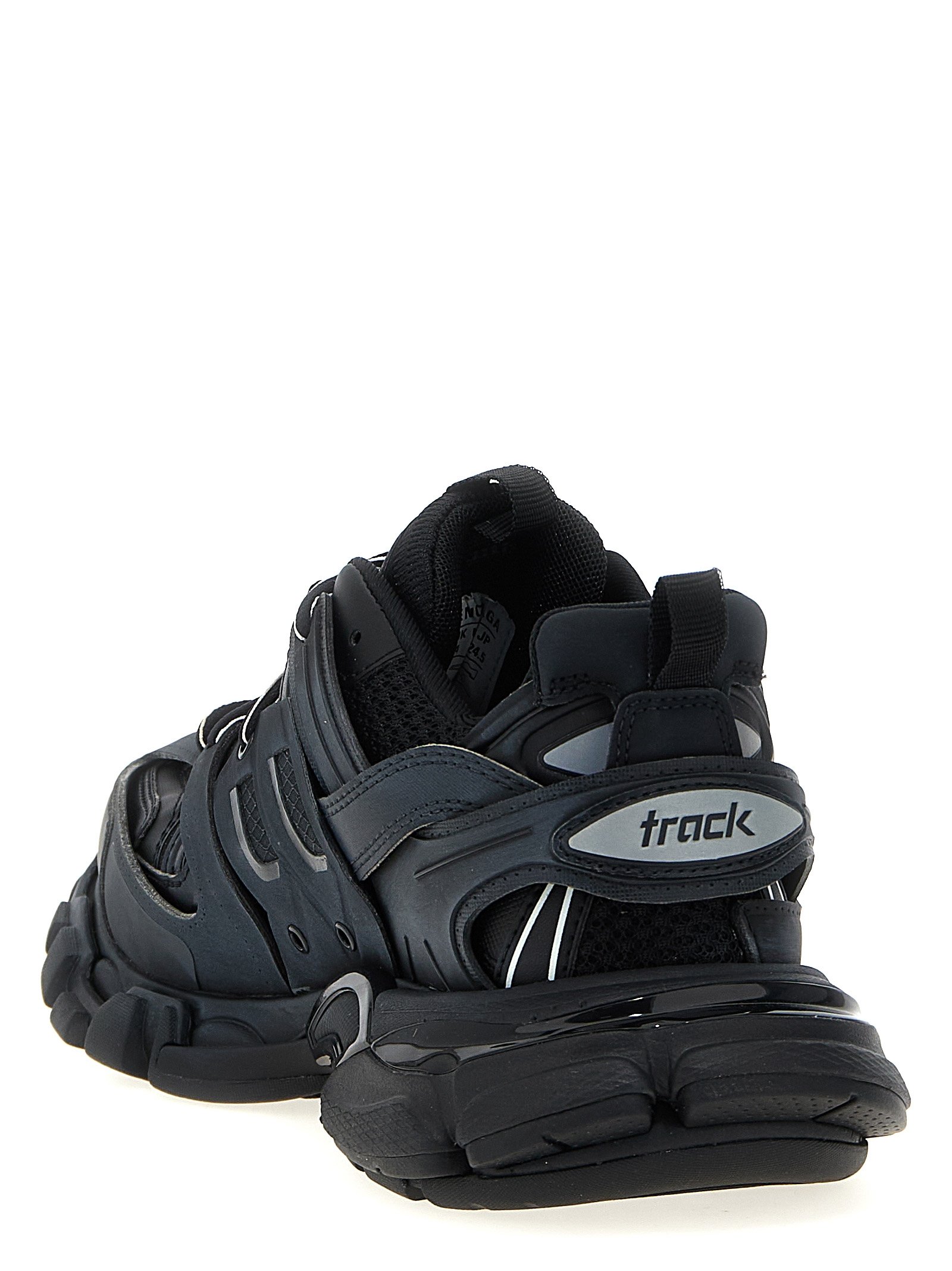 Balenciaga Black Polyethylene Athletic Sneakers - Image 3