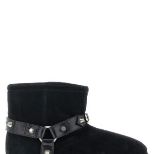 Balenciaga Black Calfskin Ankle Boots