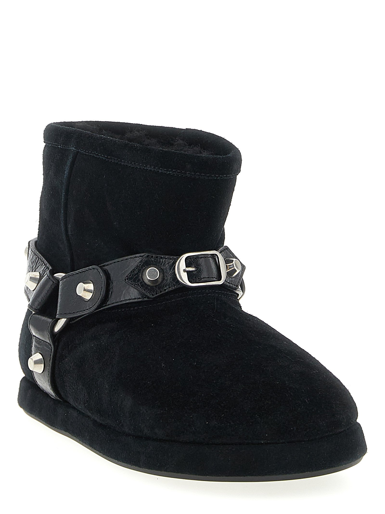Balenciaga Black Calfskin Ankle Boots - Image 2