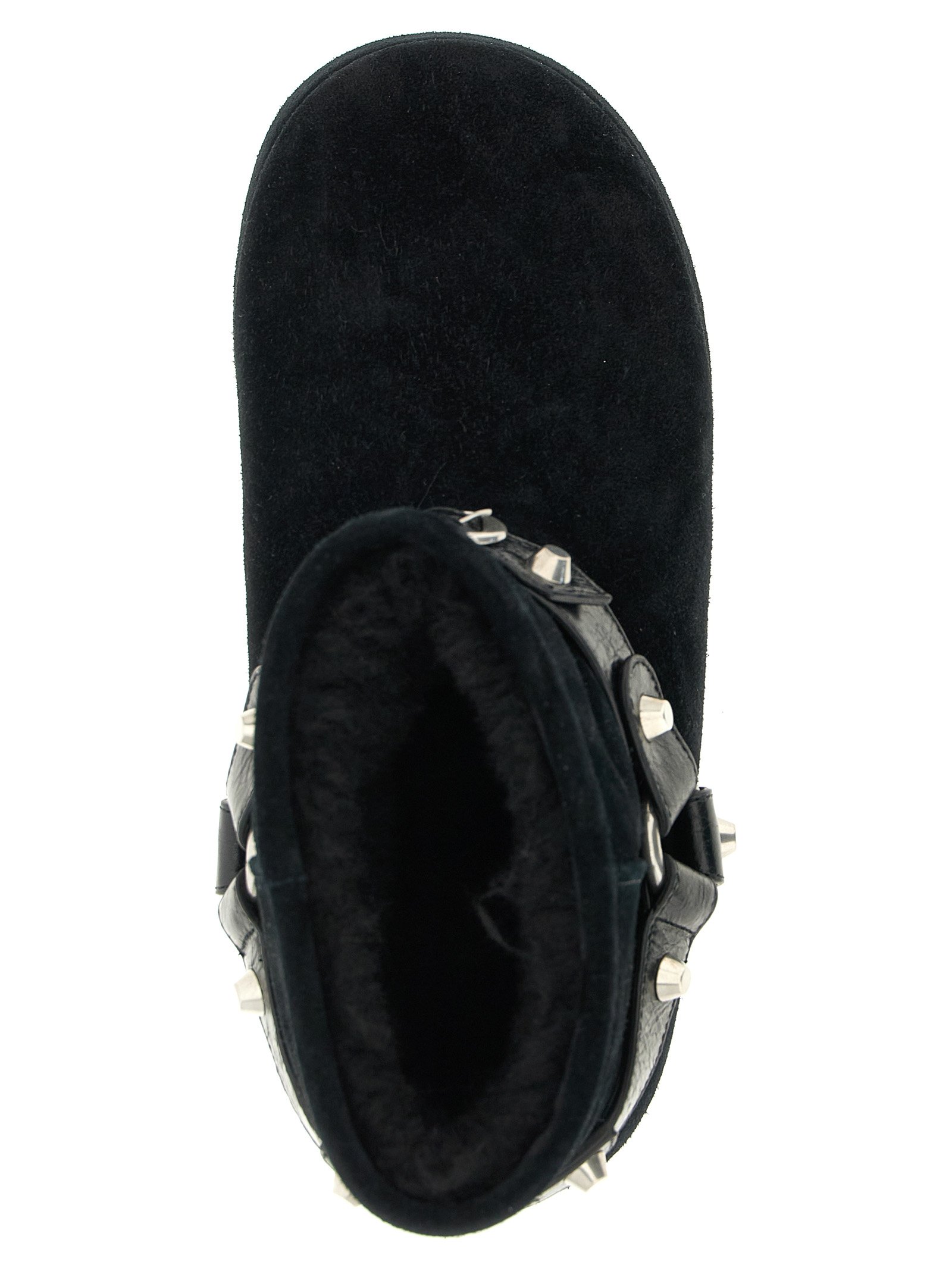 Balenciaga Black Calfskin Ankle Boots - Image 4