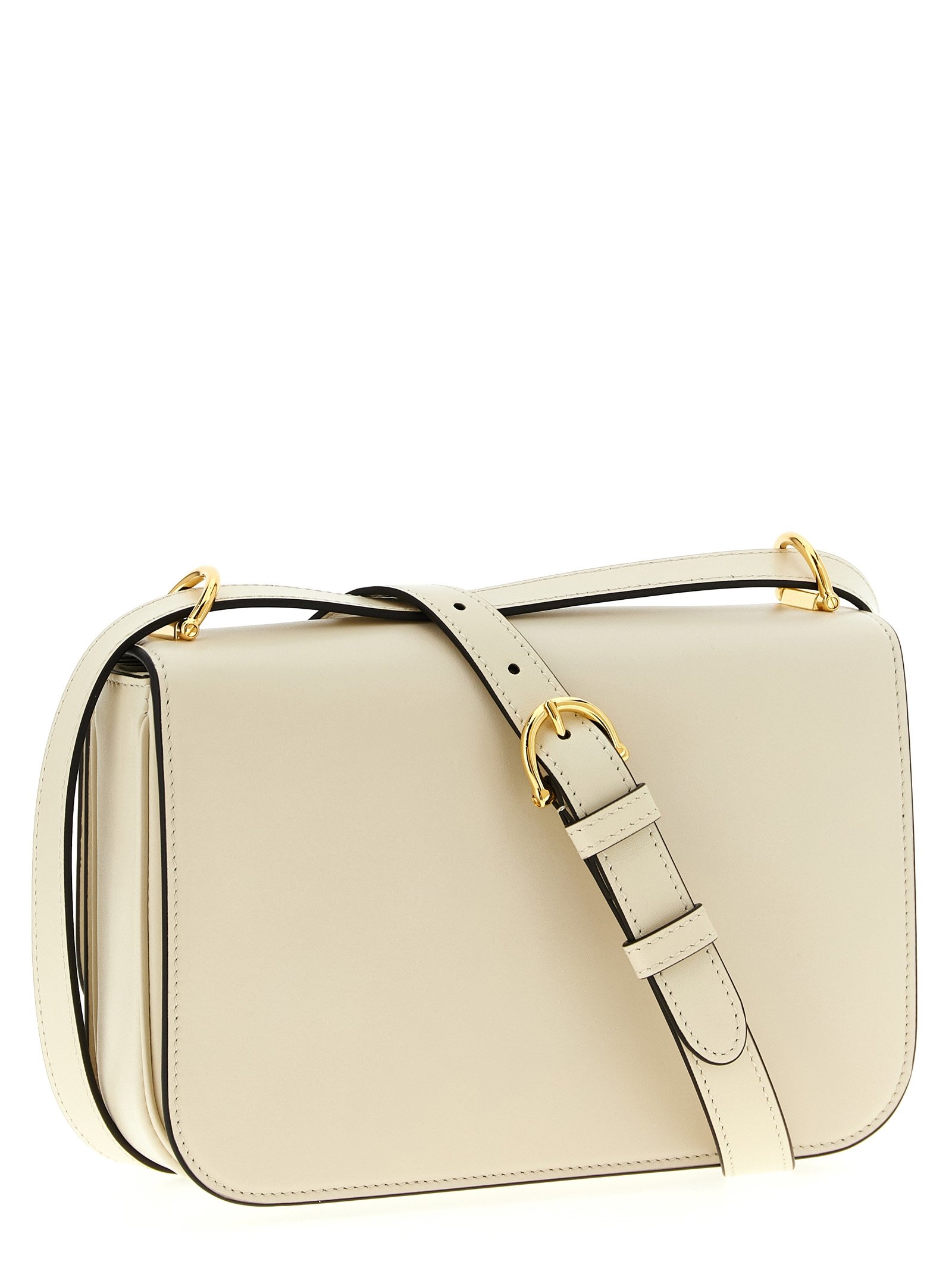 Gucci White Calfskin Shoulder Bag - Image 2