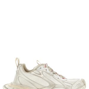 Balenciaga Silver Polyethylene Athletic Sneakers