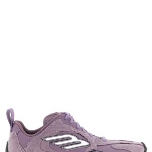 Balenciaga Purple Polyester Athletic Sneakers