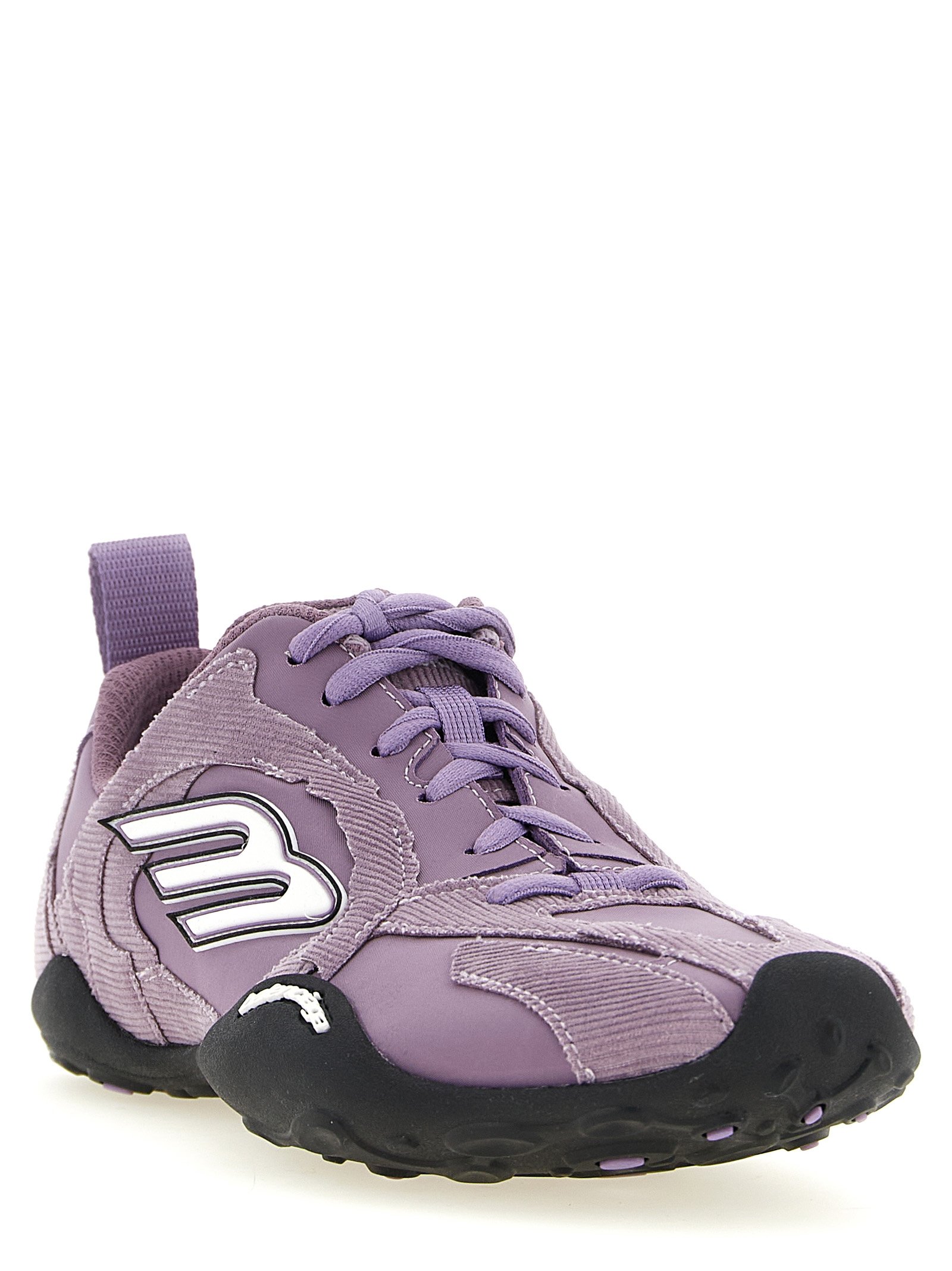 Balenciaga Purple Polyester Athletic Sneakers - Image 2