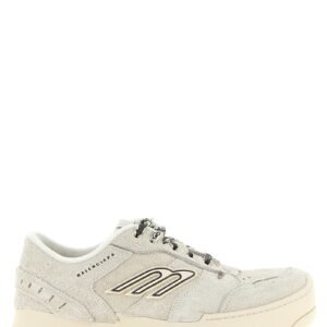 Balenciaga Beige Bovine Leather Platform Sneakers