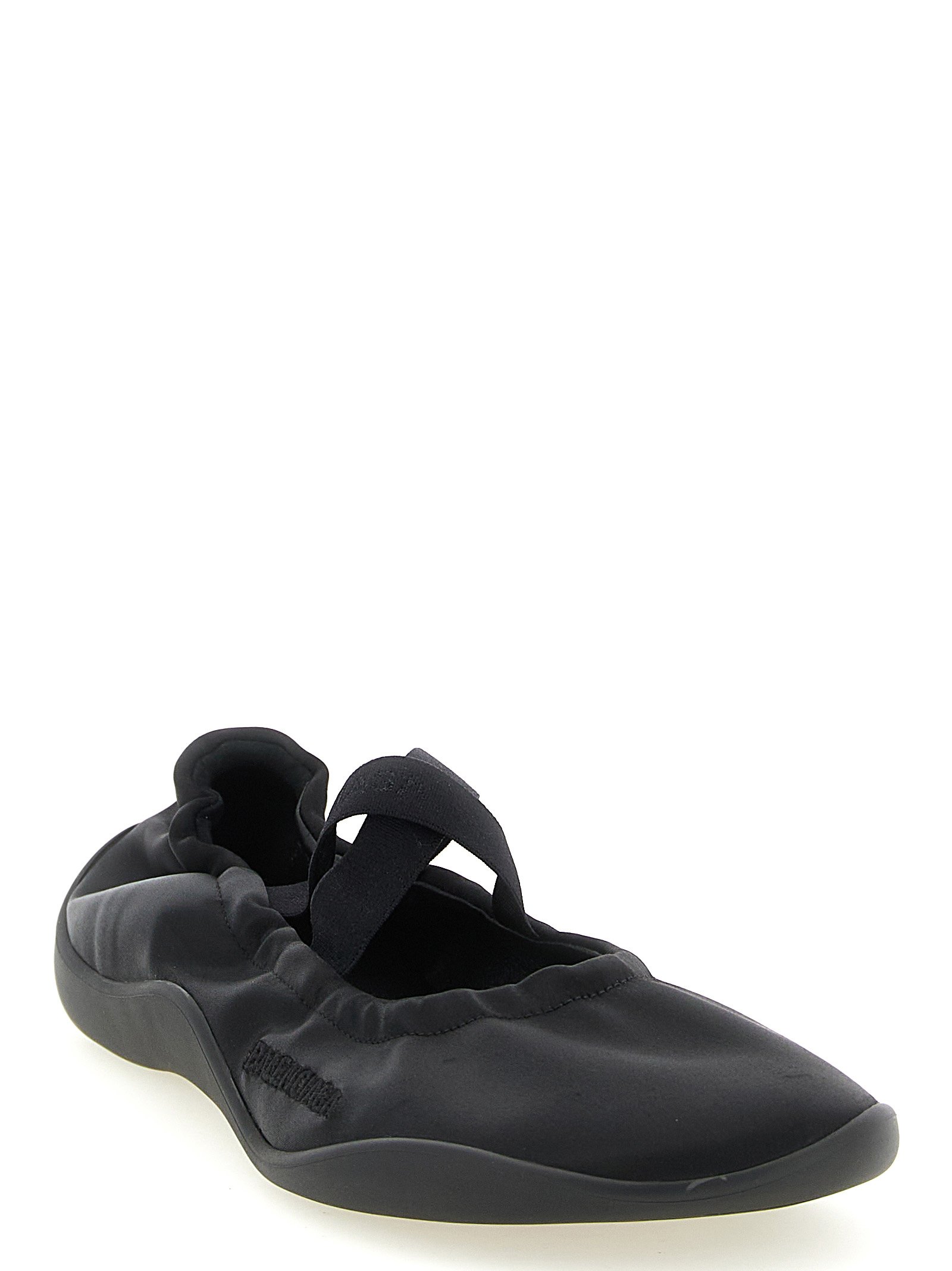Balenciaga Black Polyester Ballet Flats - Image 2