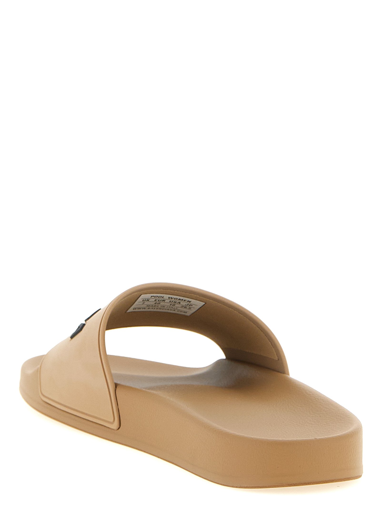Balenciaga Beige Plastic Slides - Image 3