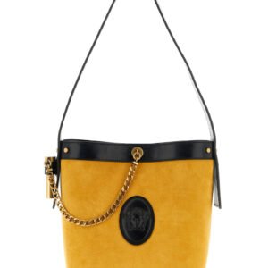 Versace Multicolor Calfskin Shoulder Bag