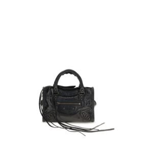 Balenciaga Black Lamb Ovis Aries Handbag