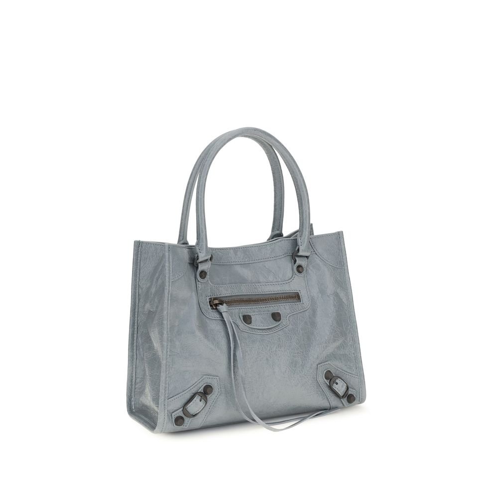 Balenciaga Blue Lamb Ovis Aries Shoulder Bag - Image 2