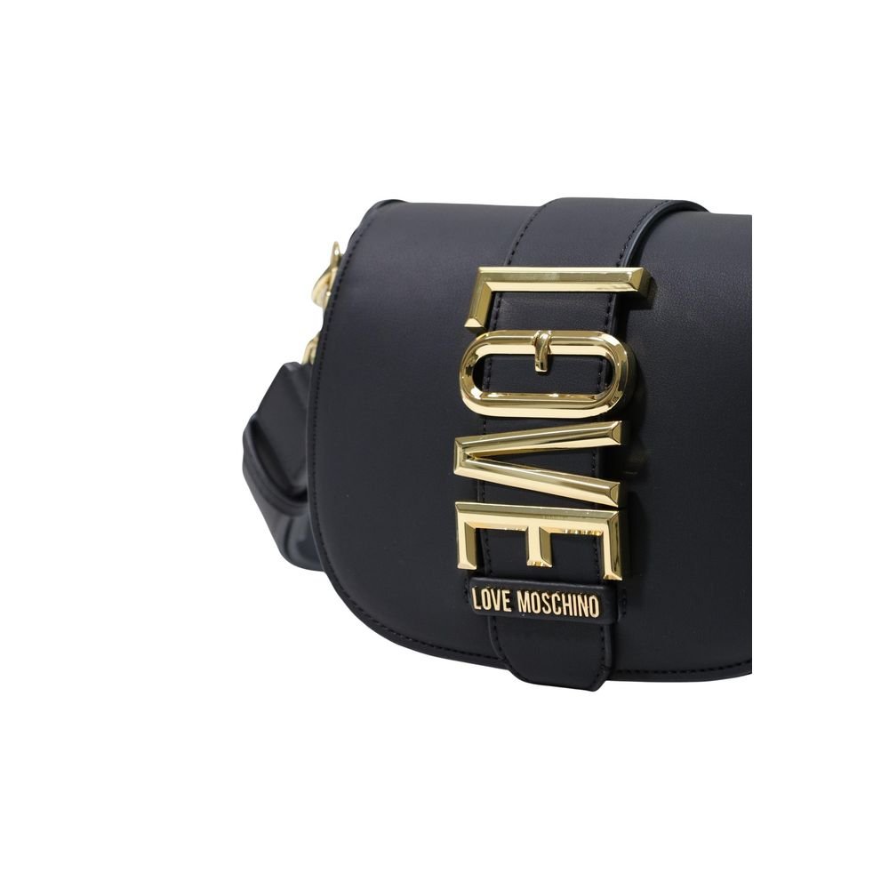 Love Moschino Black Polyethylene Handbag - Image 4